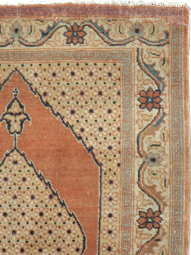 Antique Persian Tabriz Hagi Jalili Rug, No.18256 - Gsblank
