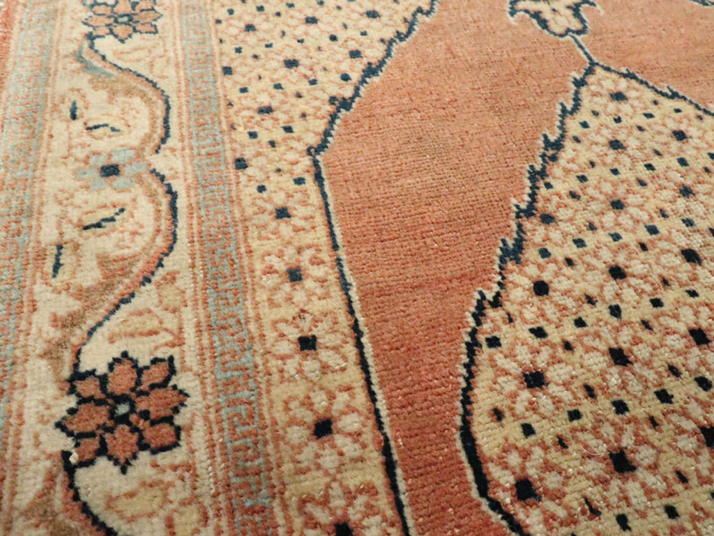 Antique Persian Tabriz Hagi Jalili Rug, No.18256 - Gsblank