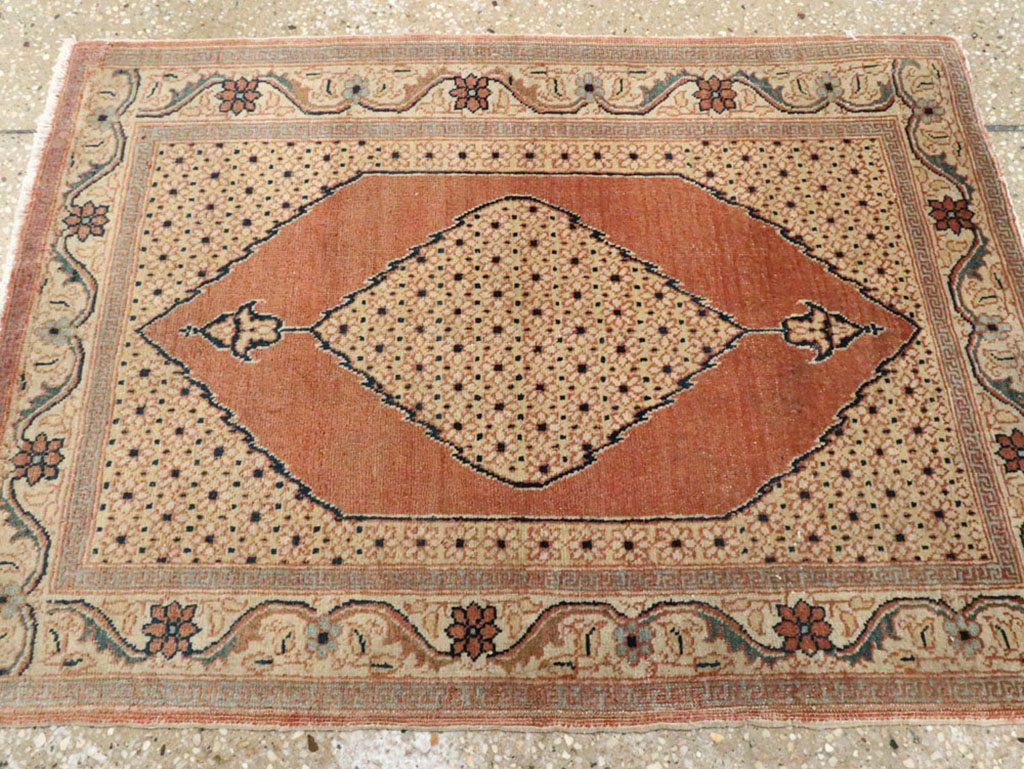 Antique Persian Tabriz Hagi Jalili Rug, No.18256 - Gsblank