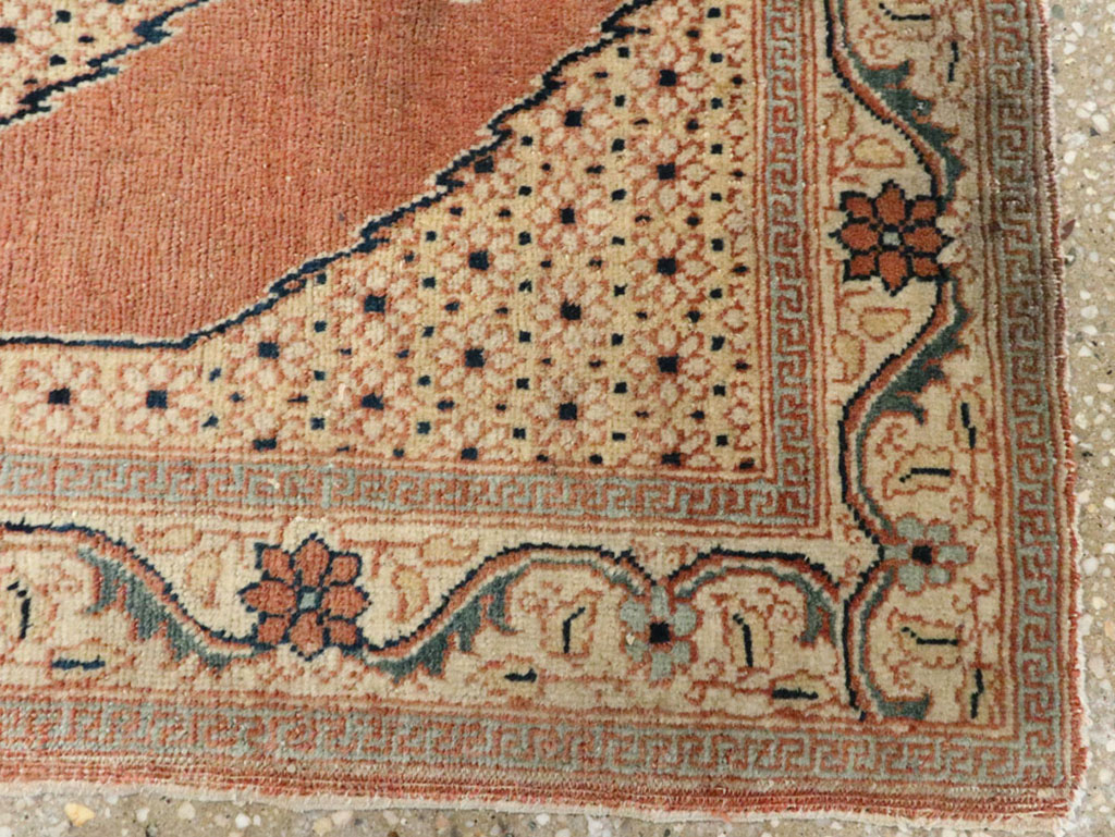 Antique Persian Tabriz Hagi Jalili Rug, No.18256 - Gsblank