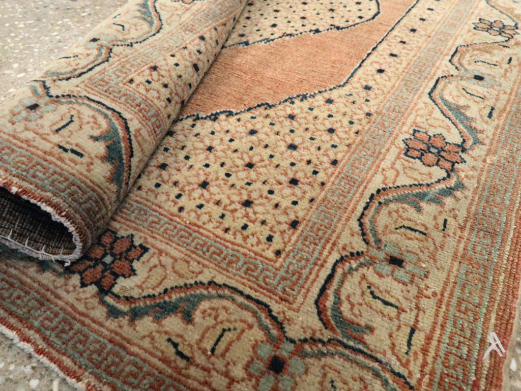 Antique Persian Tabriz Hagi Jalili Rug, No.18256 - Gsblank