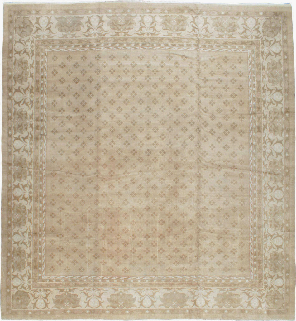 Antique Indian Agra Carpet, No.18259 - Gsblank
