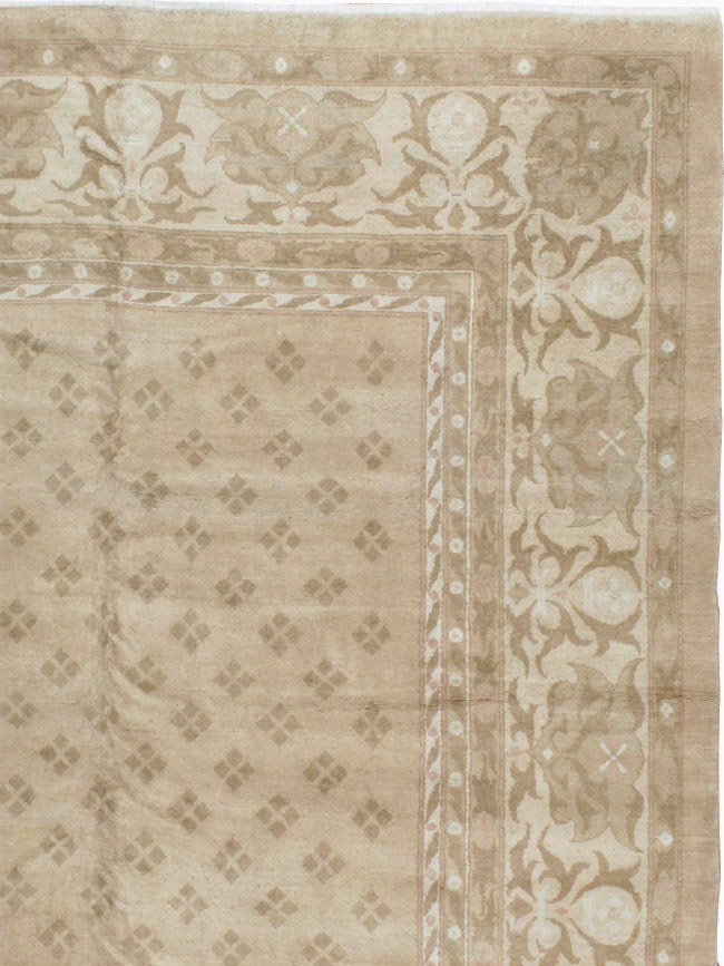 Antique Indian Agra Carpet, No.18259 - Gsblank