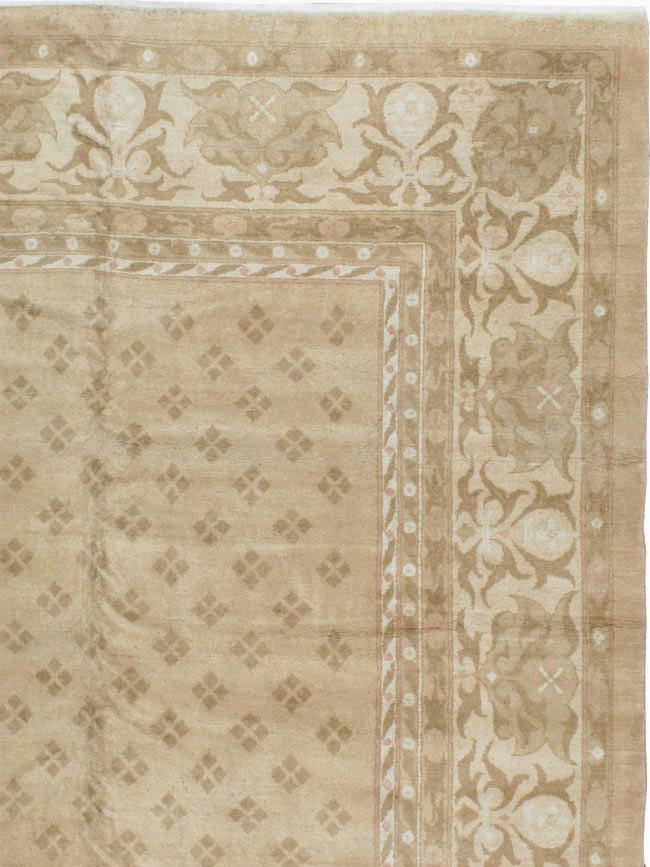 Antique Indian Agra Carpet, No.18259 - Gsblank