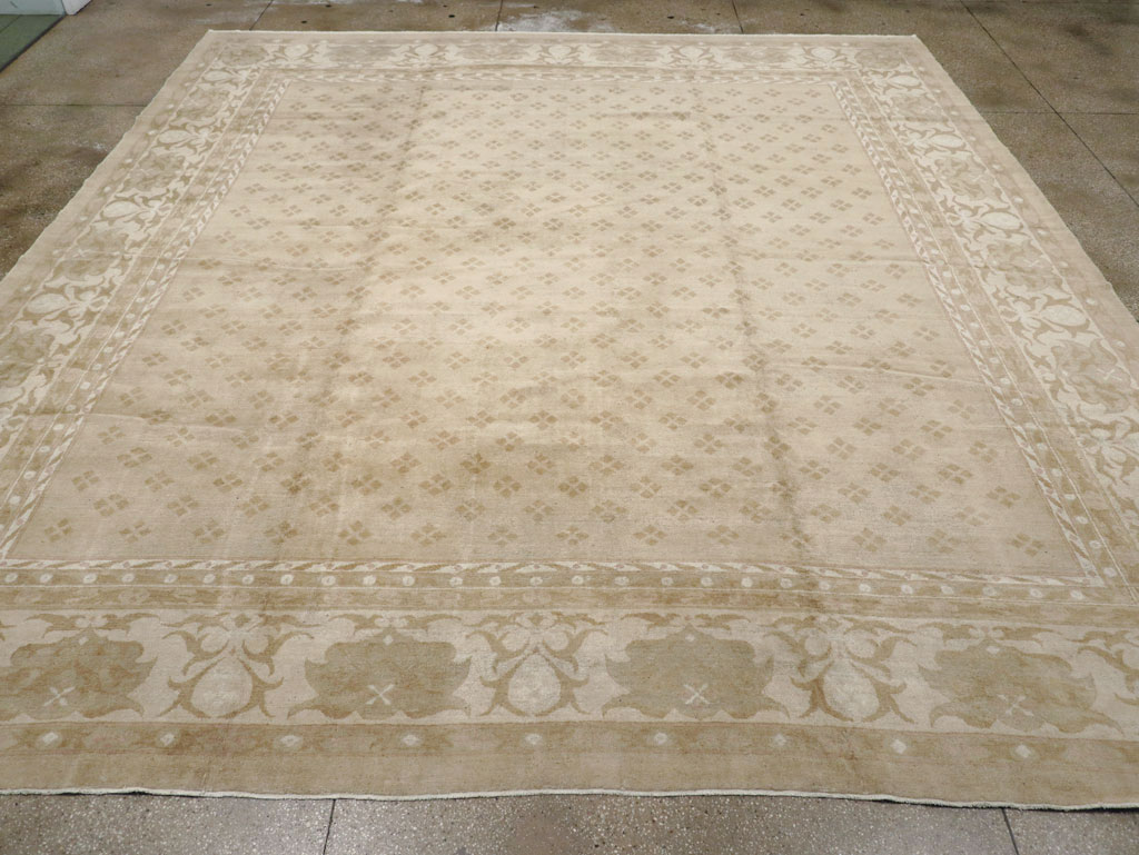 Antique Indian Agra Carpet, No.18259 - Gsblank