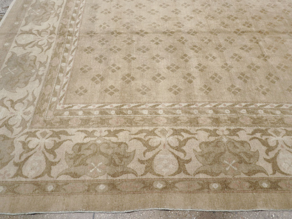 Antique Indian Agra Carpet, No.18259 - Gsblank