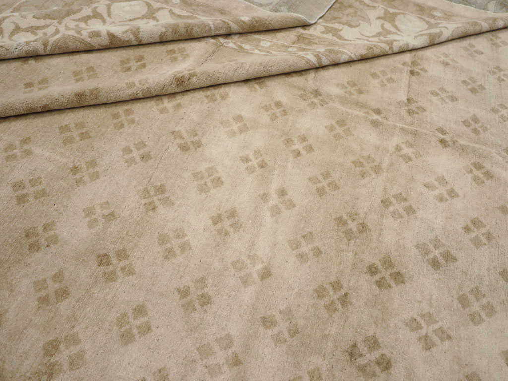 Antique Indian Agra Carpet, No.18259 - Gsblank