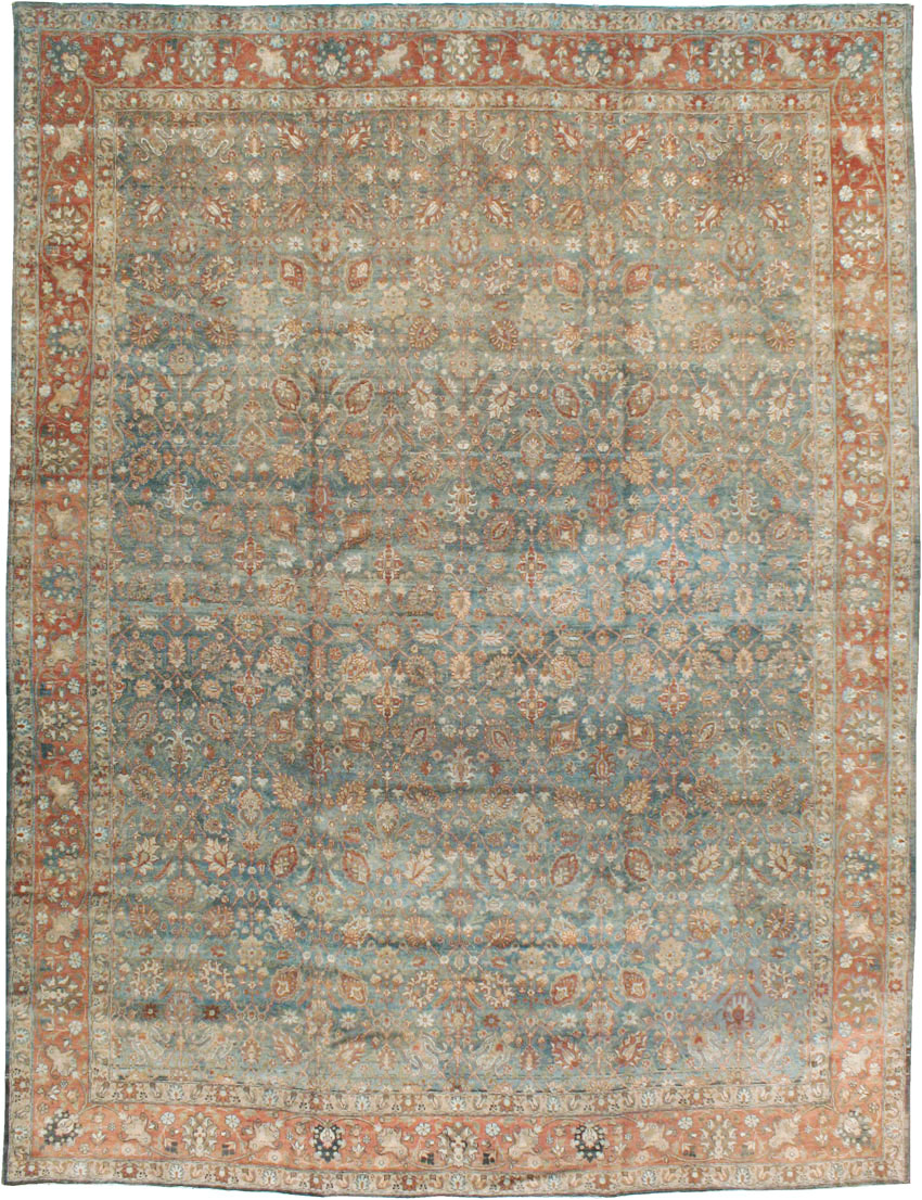 Antique Persian Tabriz Carpet, No.18261 - Gsblank