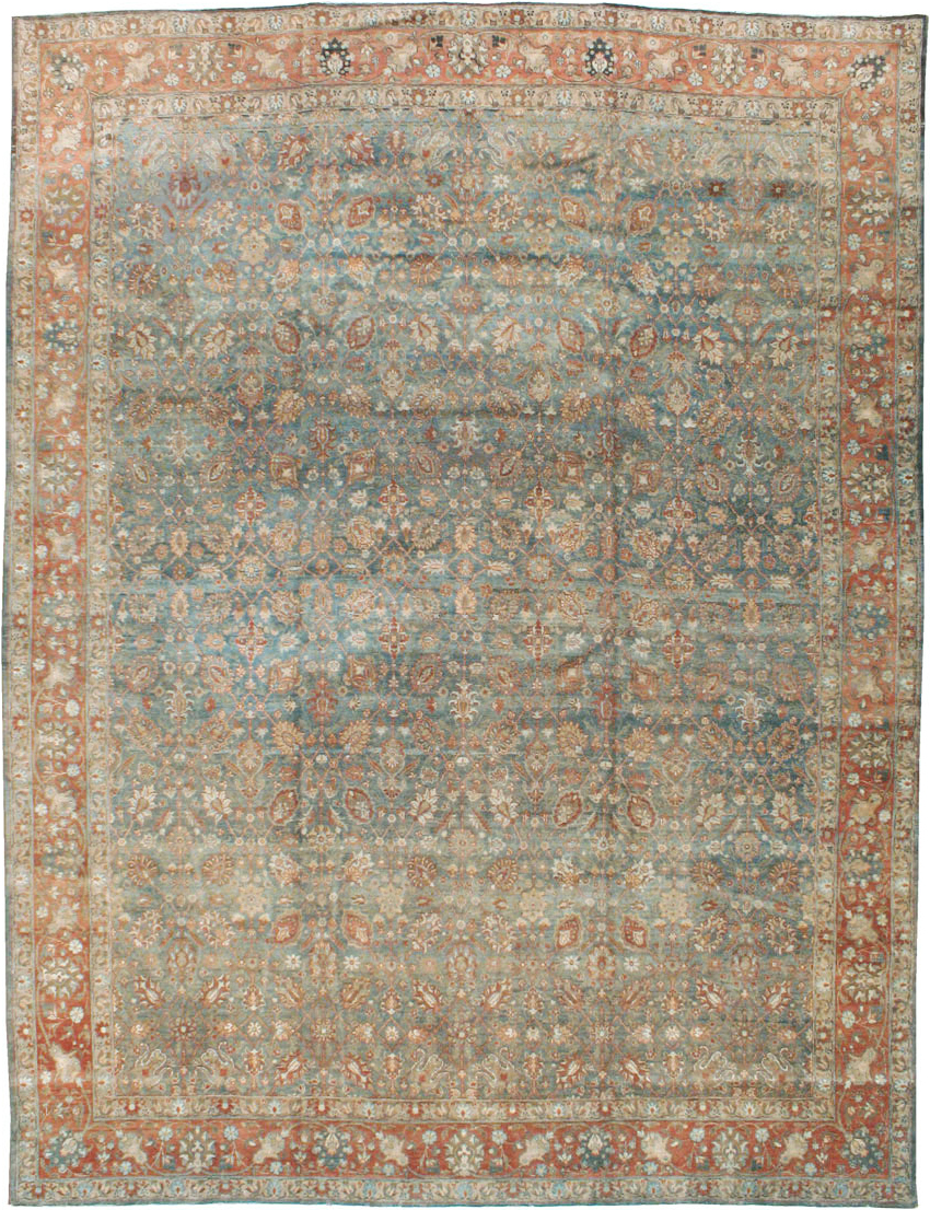 Antique Persian Tabriz Carpet, No.18261 - Gsblank