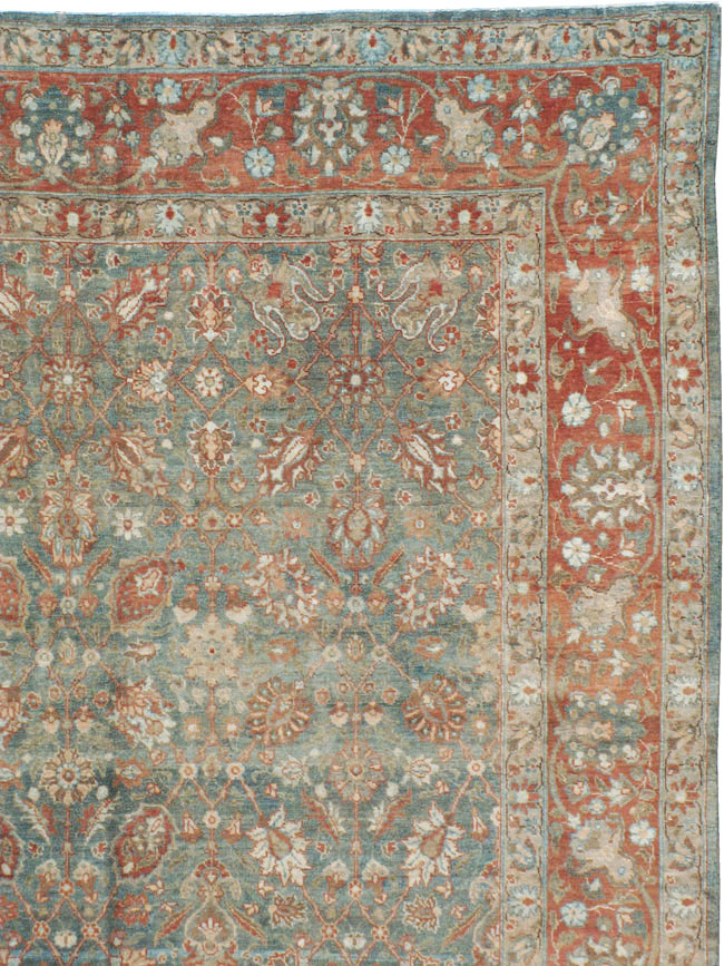 Antique Persian Tabriz Carpet, No.18261 - Gsblank