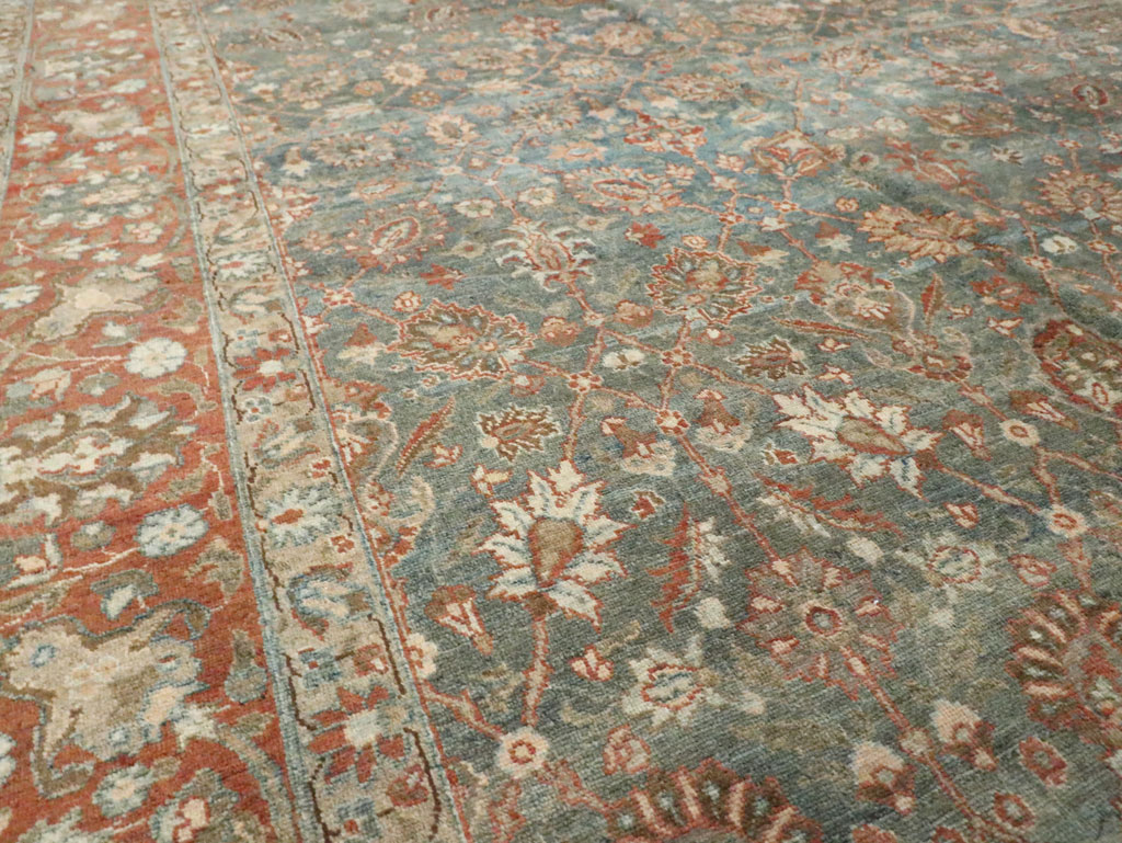 Antique Persian Tabriz Carpet, No.18261 - Gsblank