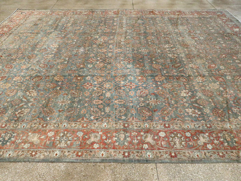 Antique Persian Tabriz Carpet, No.18261 - Gsblank