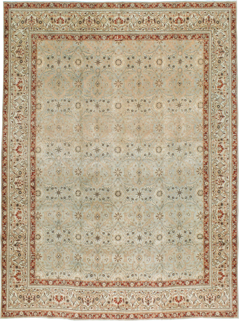 Antique Persian Tabriz Carpet, No.18267 - Gsblank
