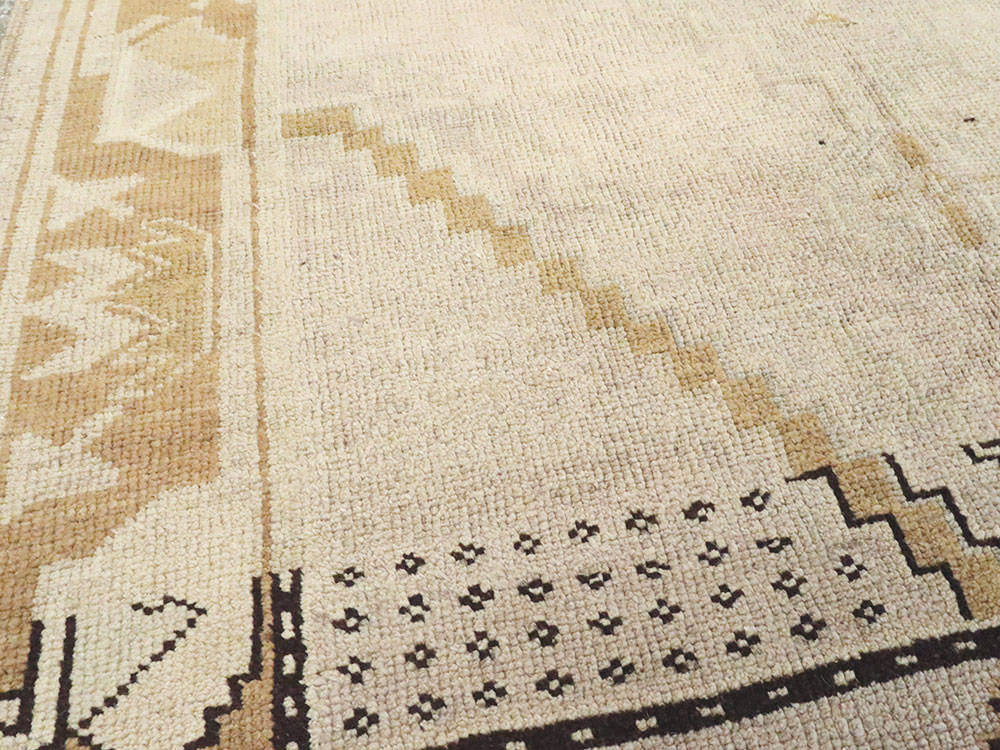 Vintage Turkish Oushak Rug, No.18314 - Gsblank