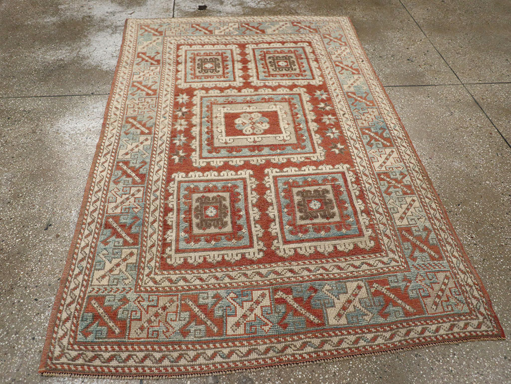 Antique Turkish Anatolian Rug, No.18318 - Gsblank