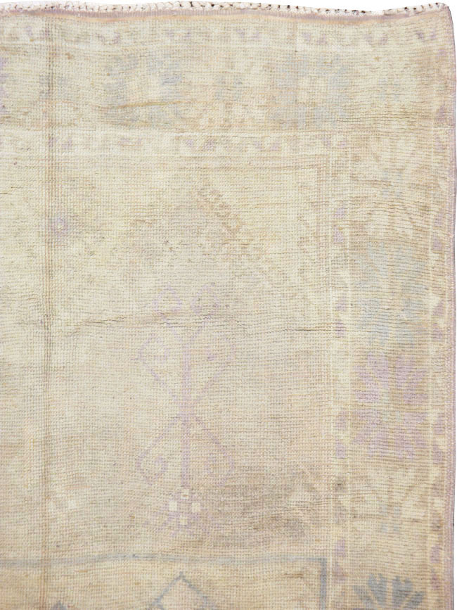 Vintage Turkish Oushak Rug, No.18326 - Gsblank