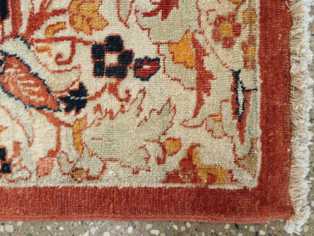Antique Tabriz Hagi Jalili Rug, No.18332 - Gsblank