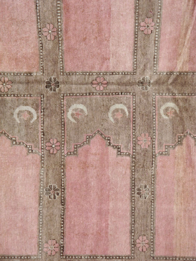 Antique East Turkestan Khotan Saph Carpet, No.18360 - Gsblank