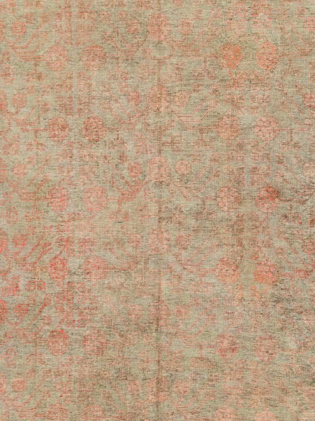 Vintage East Turkestan Khotan Carpet, No.18374 - Gsblank