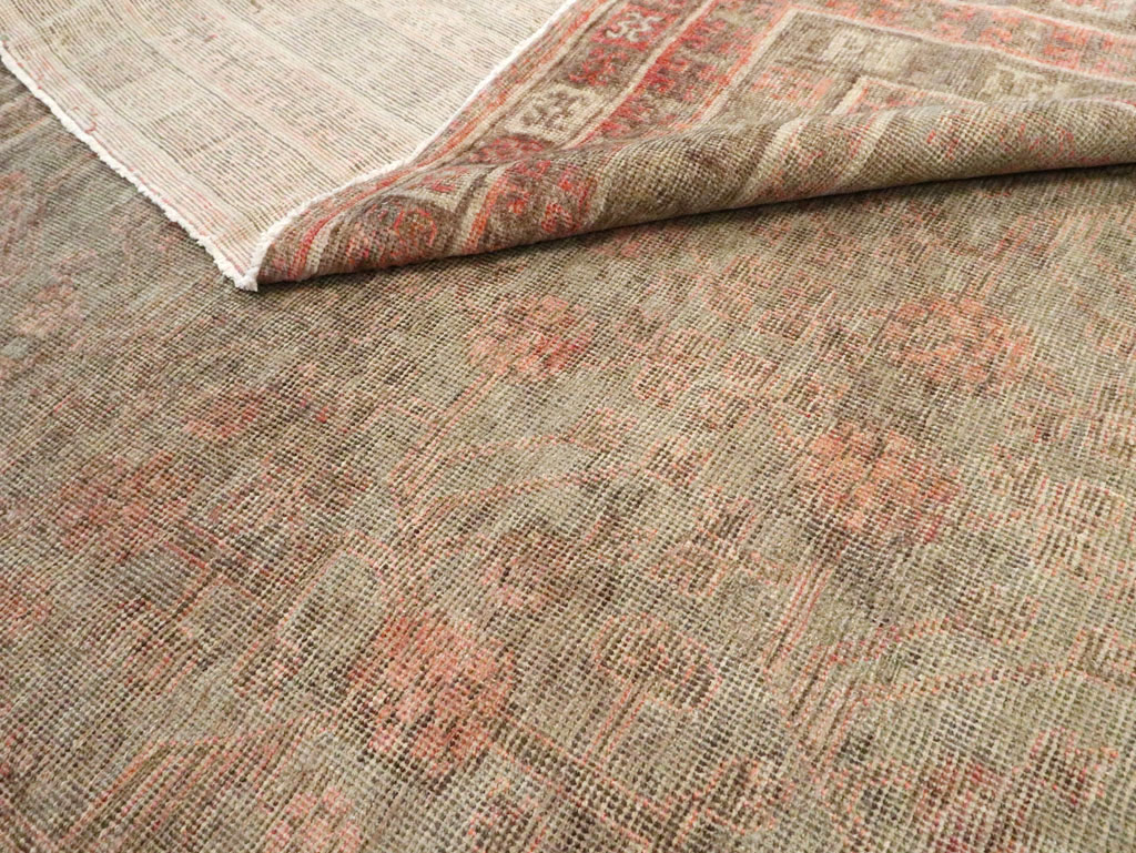 Vintage East Turkestan Khotan Carpet, No.18374 - Gsblank