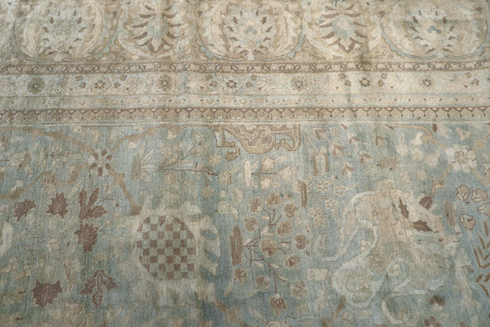 Antique Persian Tabriz Carpet, No.18382 - Gsblank