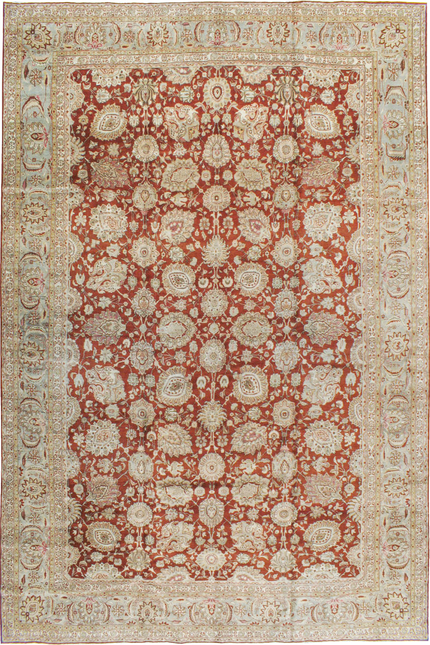 Antique Persian Mahal Carpet, No.18385 - Gsblank