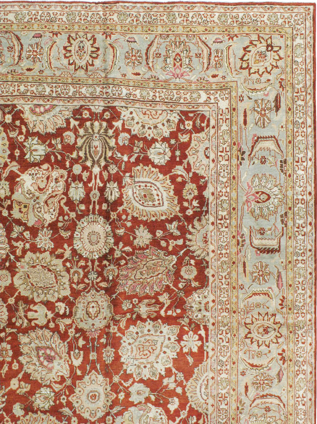 Antique Persian Mahal Carpet, No.18385 - Gsblank