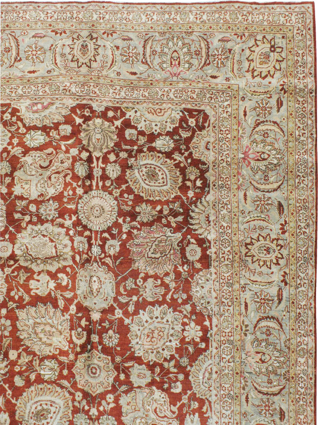 Antique Persian Mahal Carpet, No.18385 - Gsblank