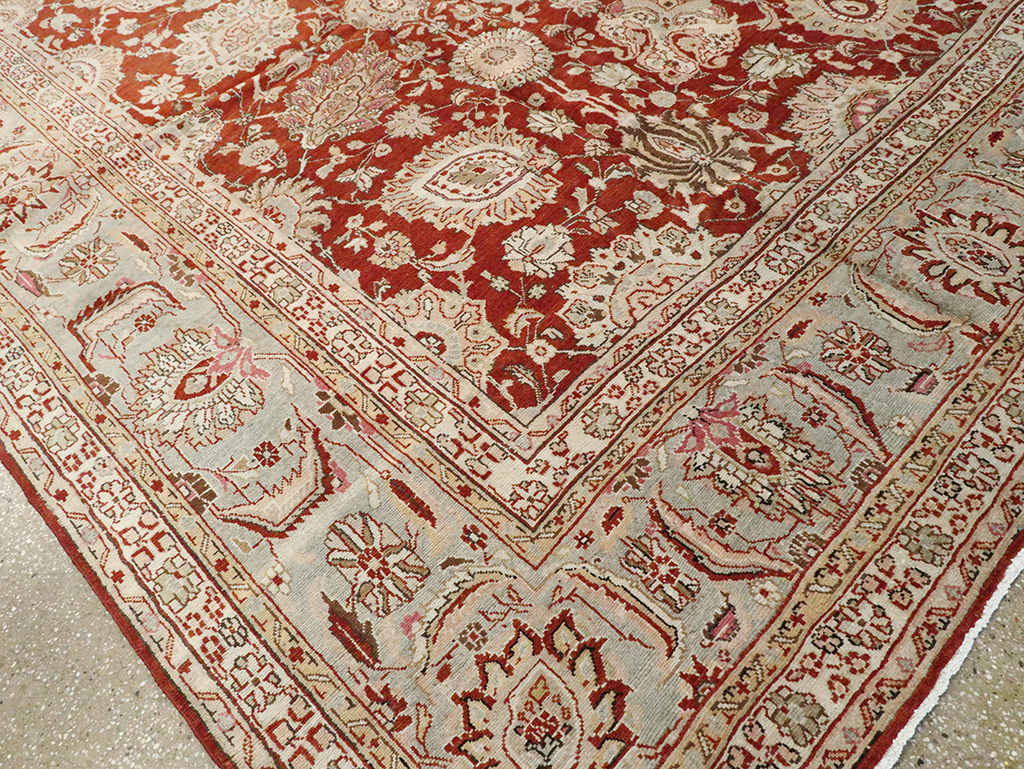 Antique Persian Mahal Carpet, No.18385 - Gsblank