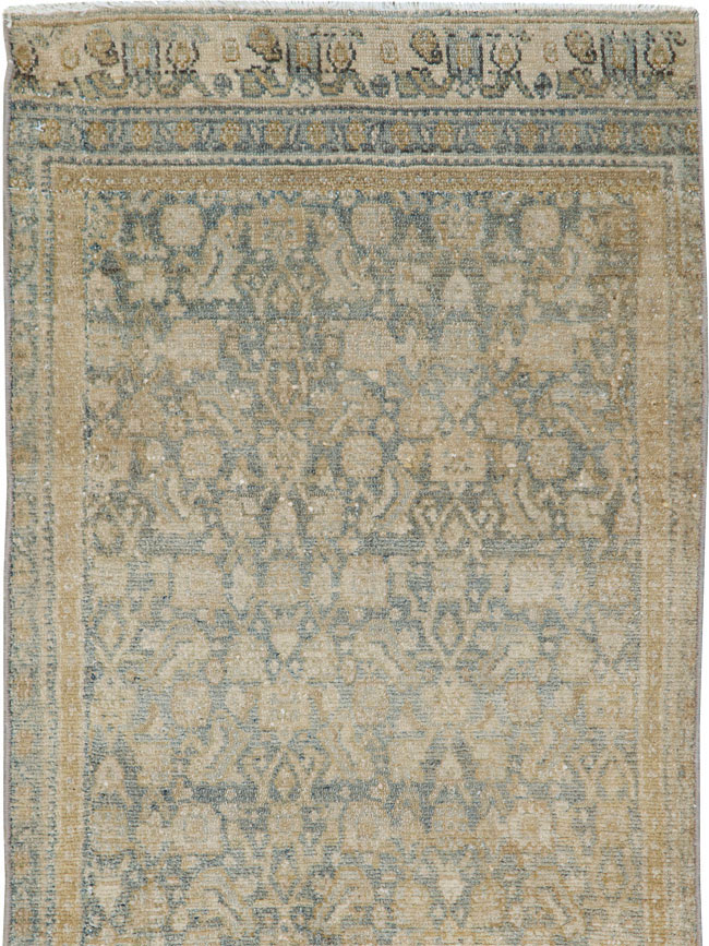 Vintage Persian Malayer Runner, No.18388 - Gsblank