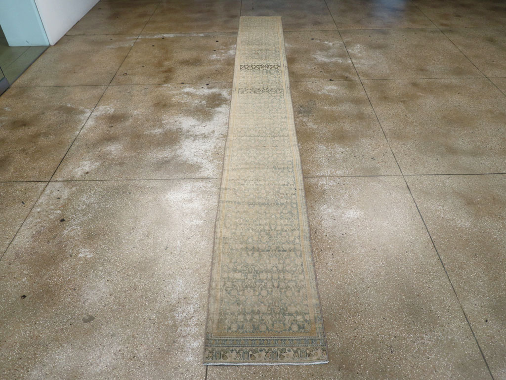 Vintage Persian Malayer Runner, No.18388 - Gsblank