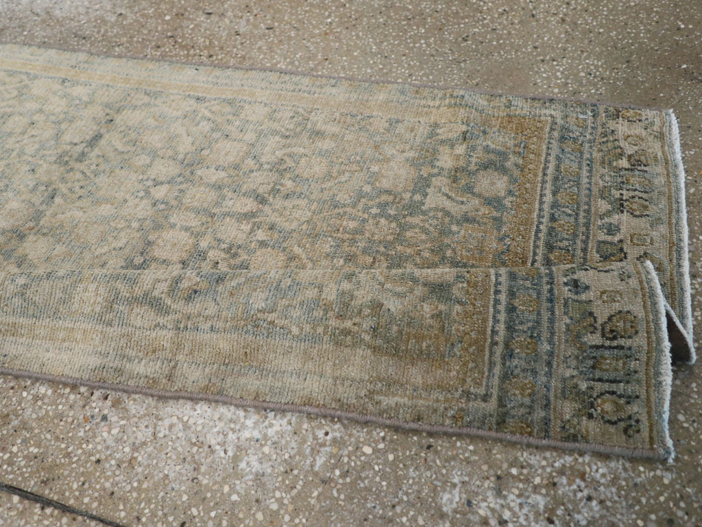 Vintage Persian Malayer Runner, No.18388 - Gsblank