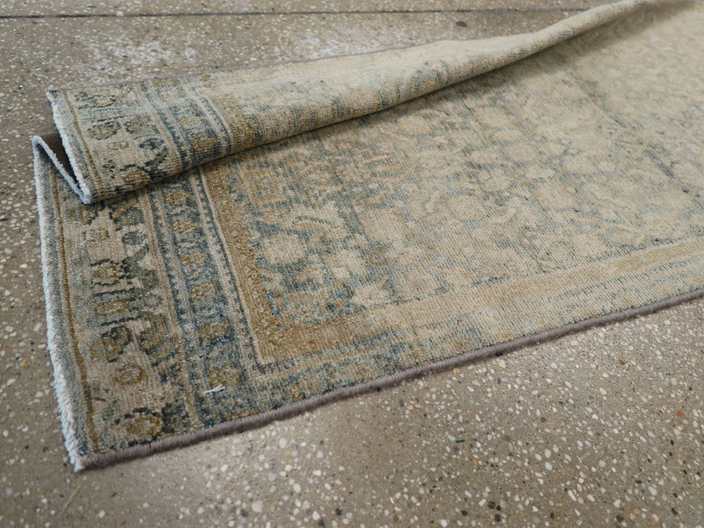 Vintage Persian Malayer Runner, No.18388 - Gsblank