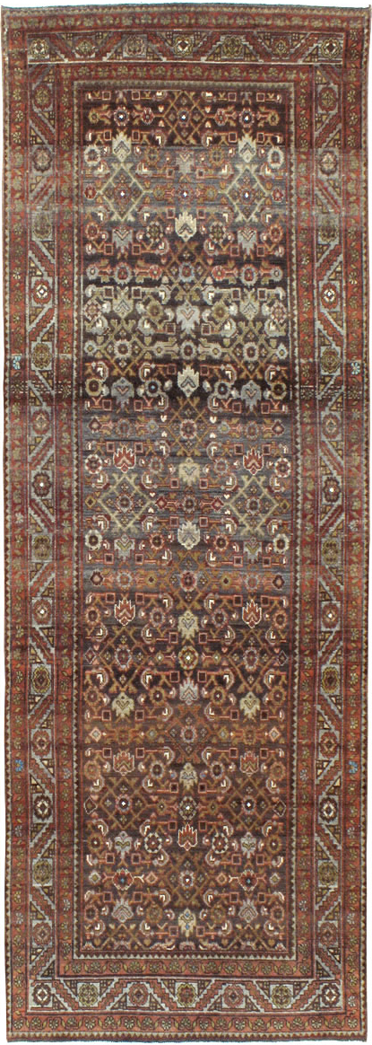 Vintage Persian Malayer Runner, No.18391 - Gsblank