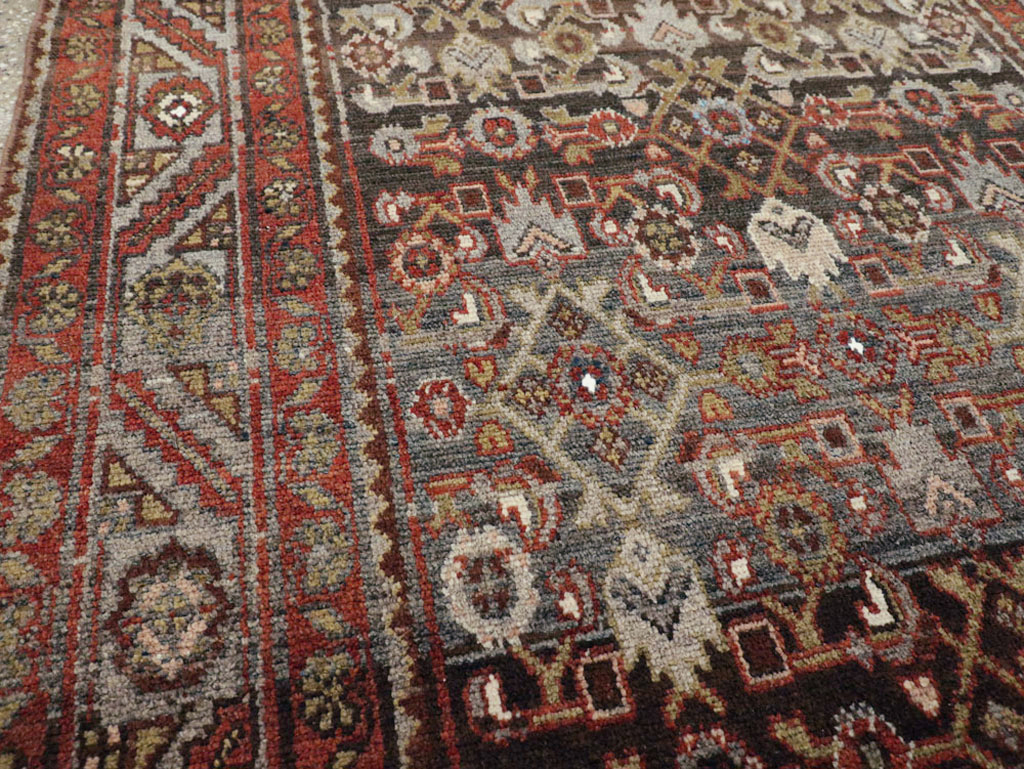 Vintage Persian Malayer Runner, No.18391 - Gsblank