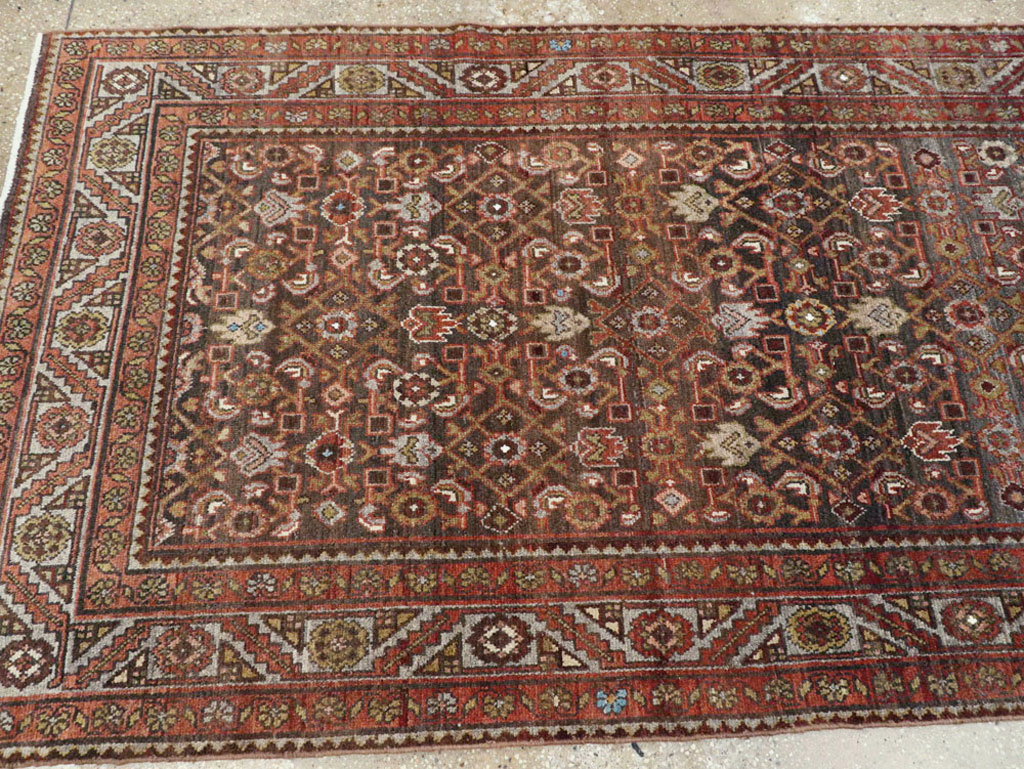 Vintage Persian Malayer Runner, No.18391 - Gsblank