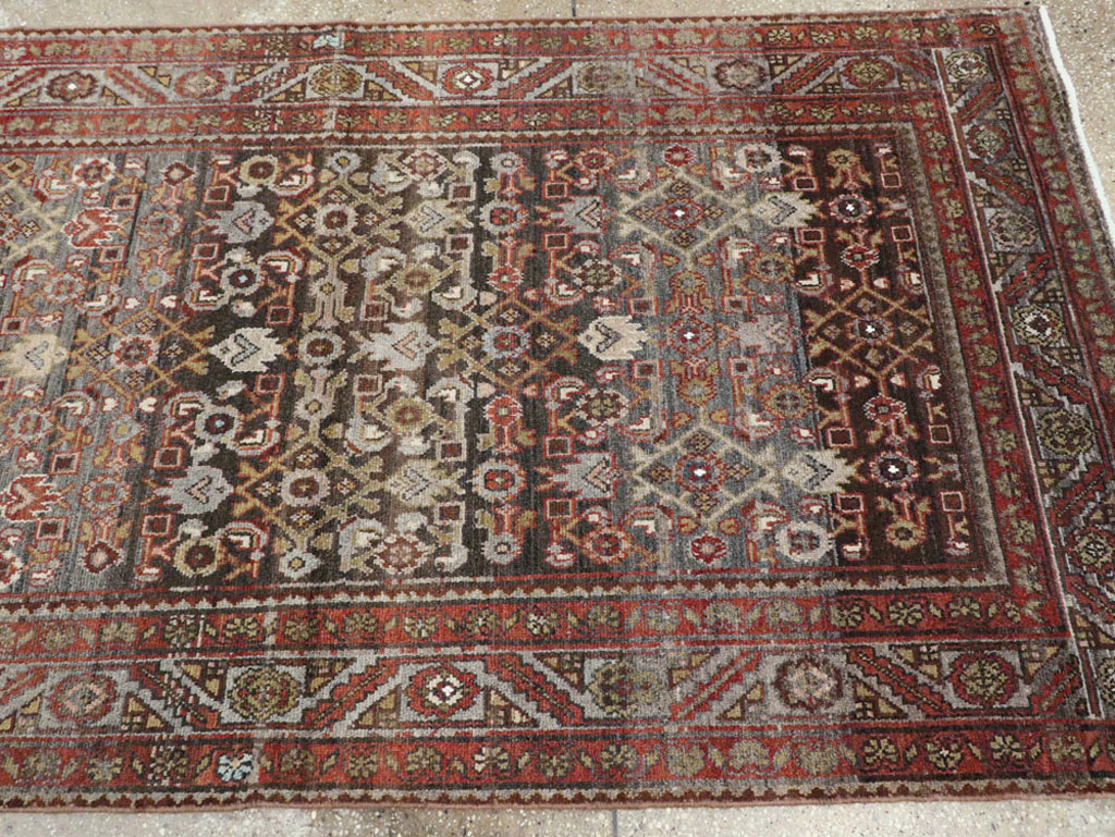 Vintage Persian Malayer Runner, No.18391 - Gsblank