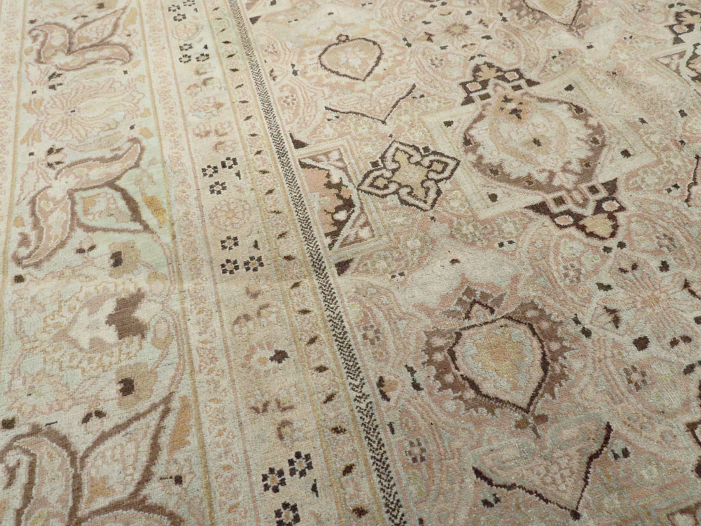 Antique Persian Dorokhsh Carpet, No.18392 - Gsblank