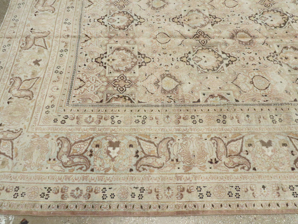 Antique Persian Dorokhsh Carpet, No.18392 - Gsblank