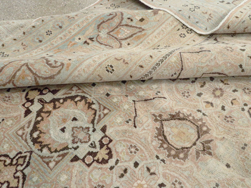 Antique Persian Dorokhsh Carpet, No.18392 - Gsblank