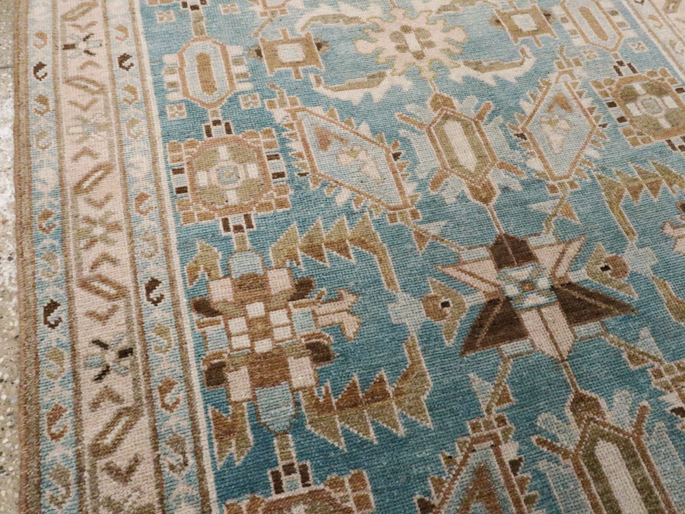 Vintage Persian Malayer Runner (Pair: 2 of 2), No.18393 - Gsblank