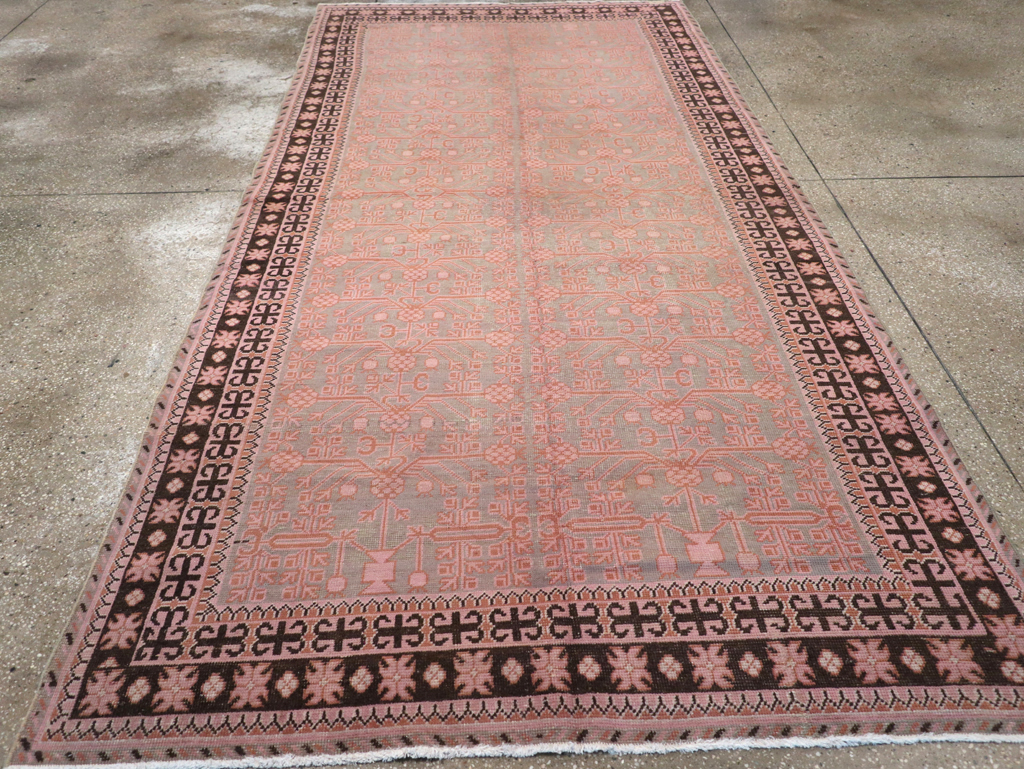 Vintage East Turkestan Khotan Carpet, No.18409 - Gsblank