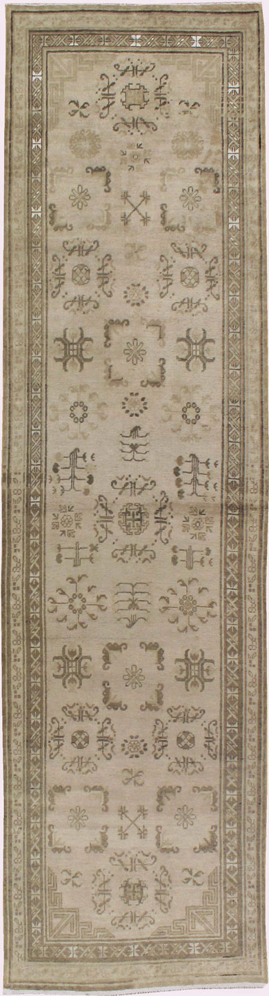Vintage East Turkestan Khotan Runner, No.18419 - Gsblank