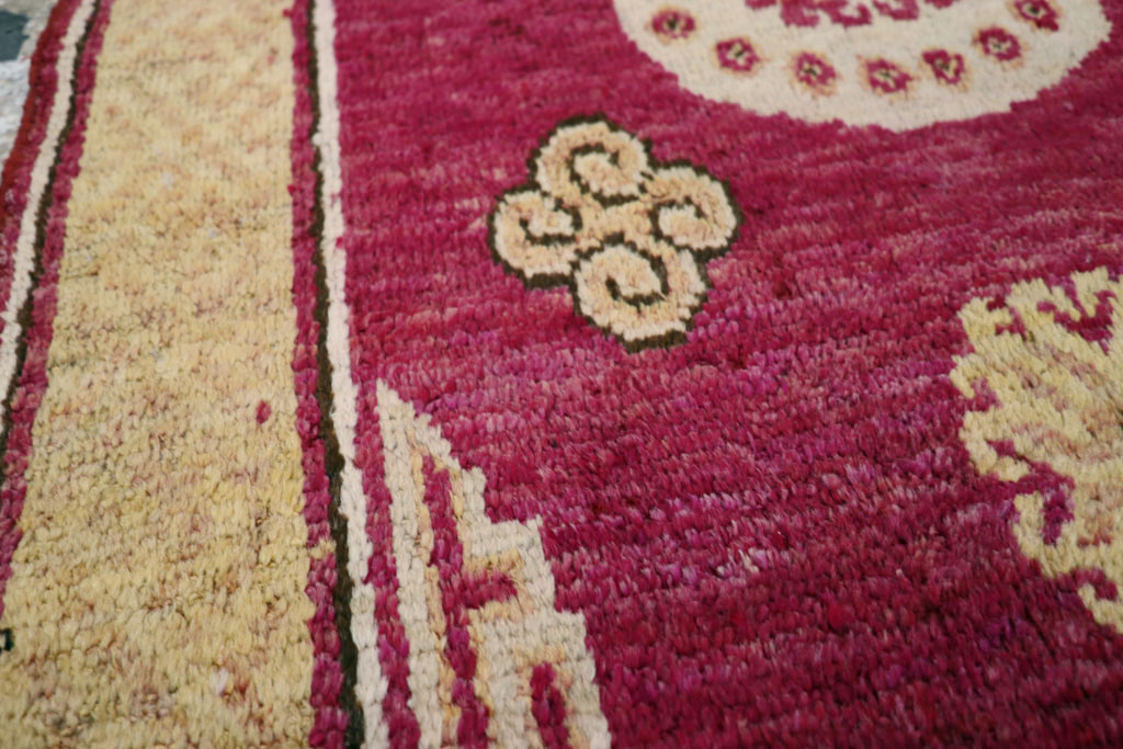 Antique East Turkestan Khotan Rug, No.18429 - Gsblank