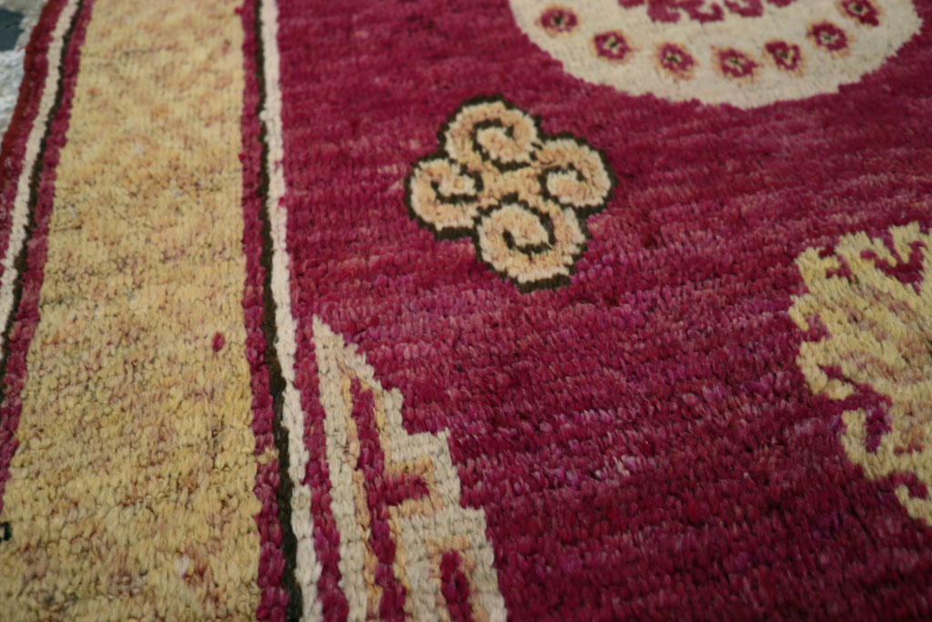 Antique East Turkestan Khotan Rug, No.18429 - Gsblank