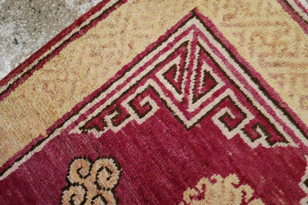 Antique East Turkestan Khotan Rug, No.18429 - Gsblank