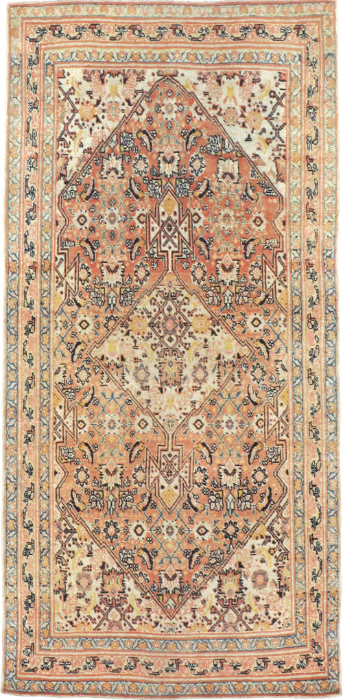 Antique Persian Tabriz Hagi Jalili Rug, No.18460 - Gsblank