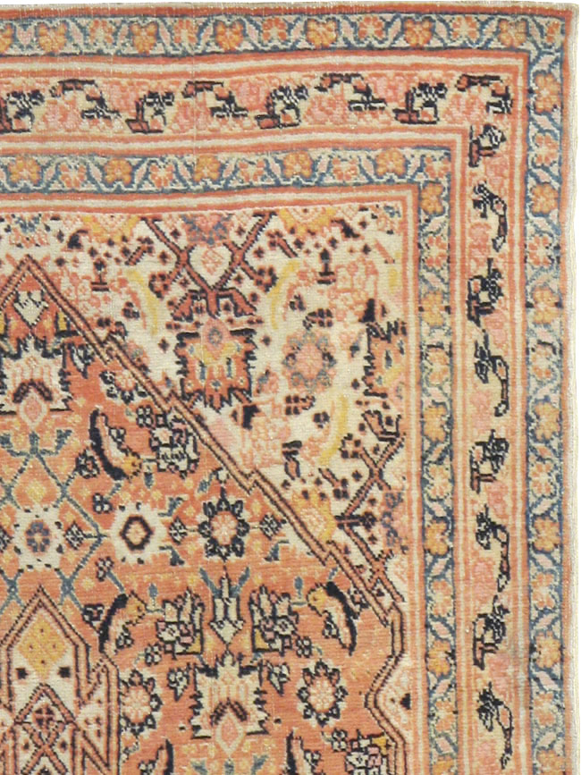 Antique Persian Tabriz Hagi Jalili Rug, No.18460 - Gsblank
