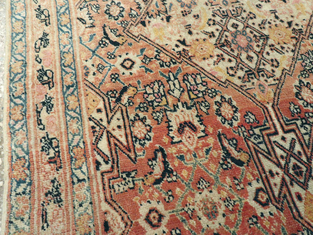 Antique Persian Tabriz Hagi Jalili Rug, No.18460 - Gsblank