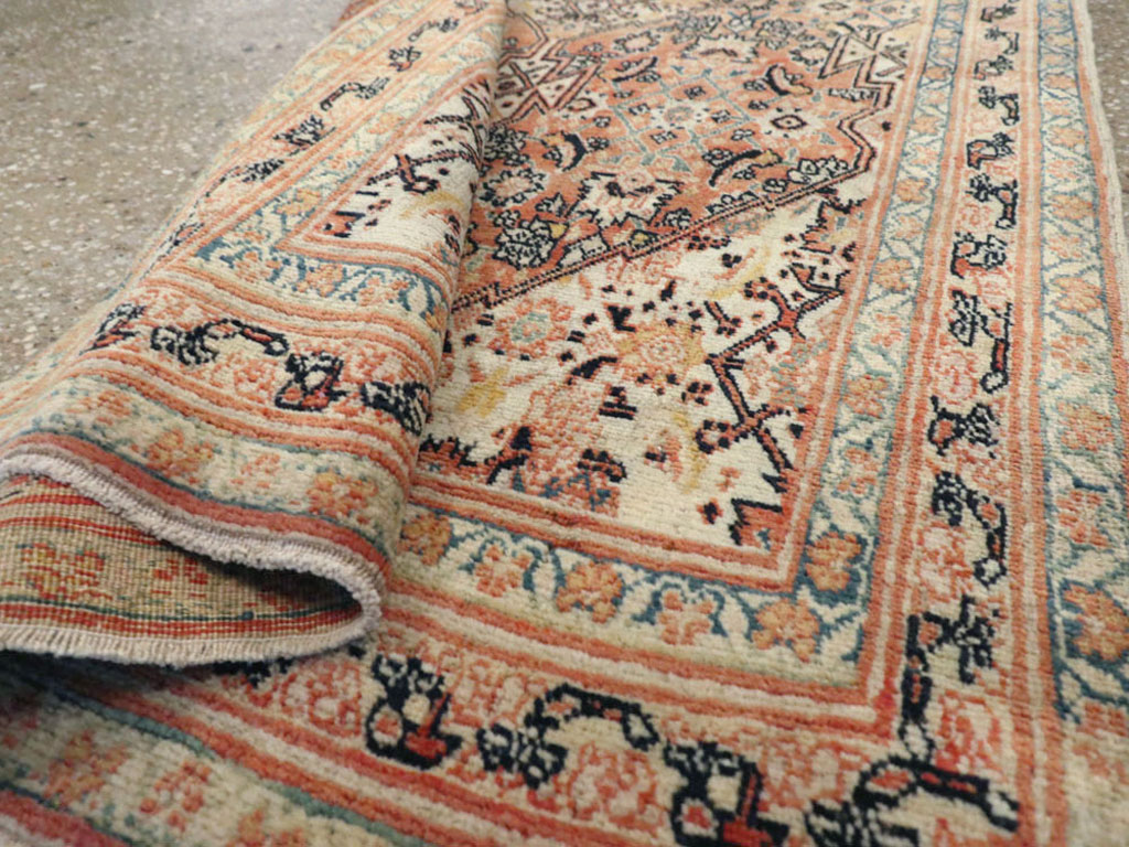Antique Persian Tabriz Hagi Jalili Rug, No.18460 - Gsblank